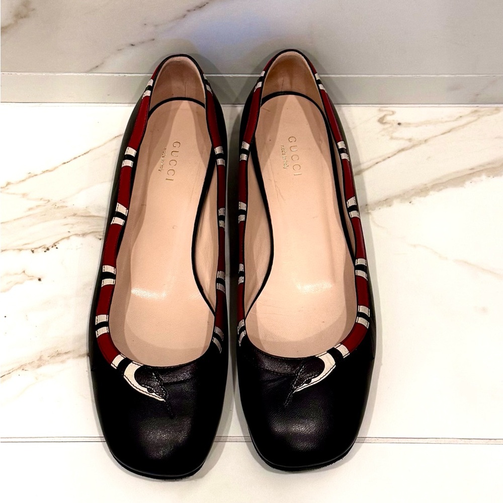 Gucci Women's King Snake Ballet flats